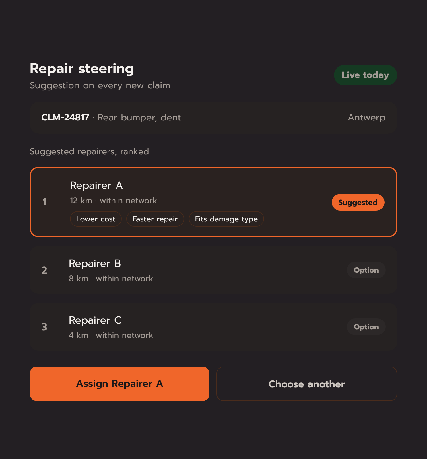 repair-steering-live-today